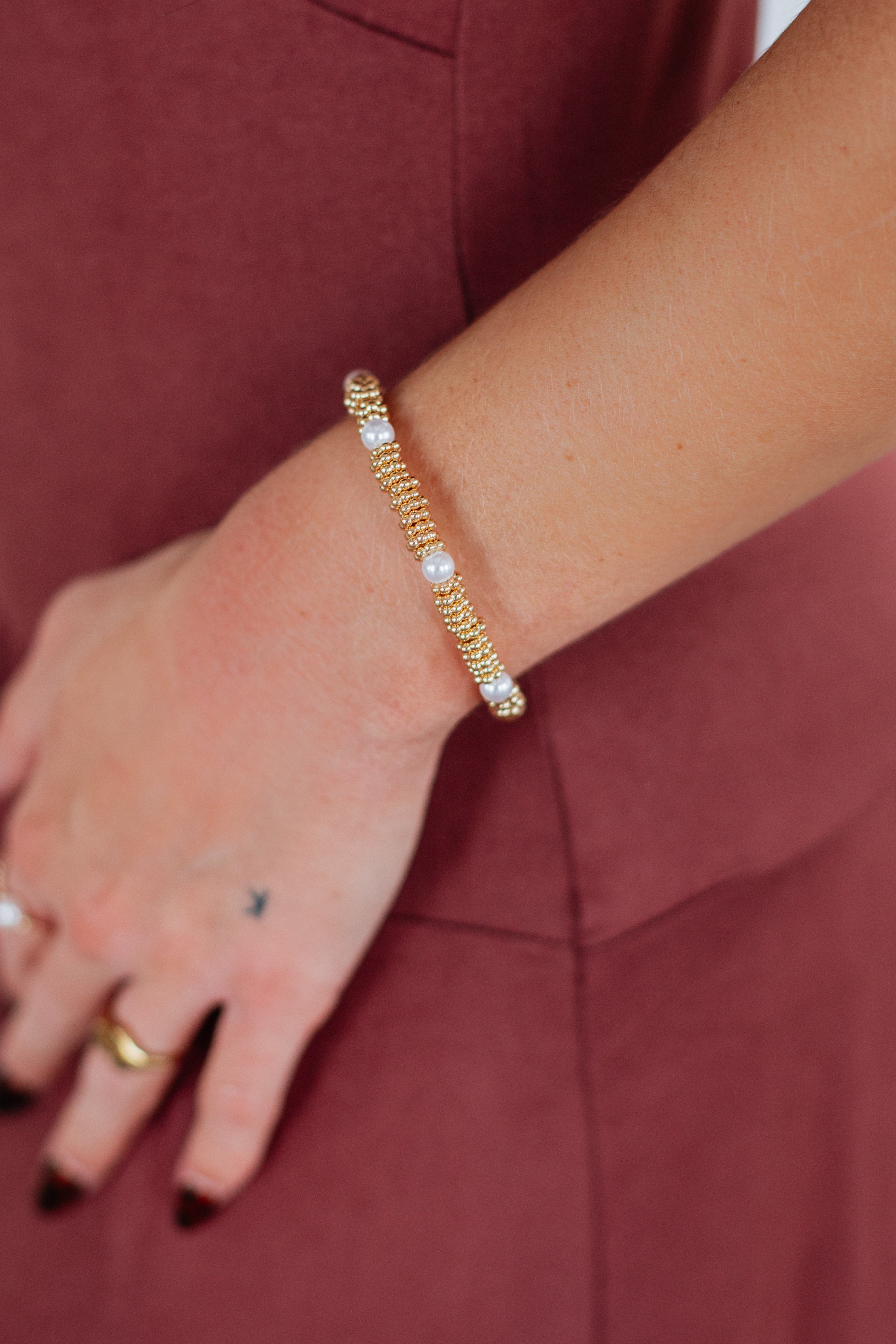 Aliya Pearl Bracelet