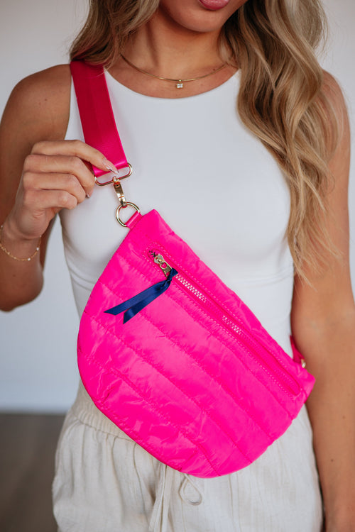 All I Need Belt Bag - Fuchsia