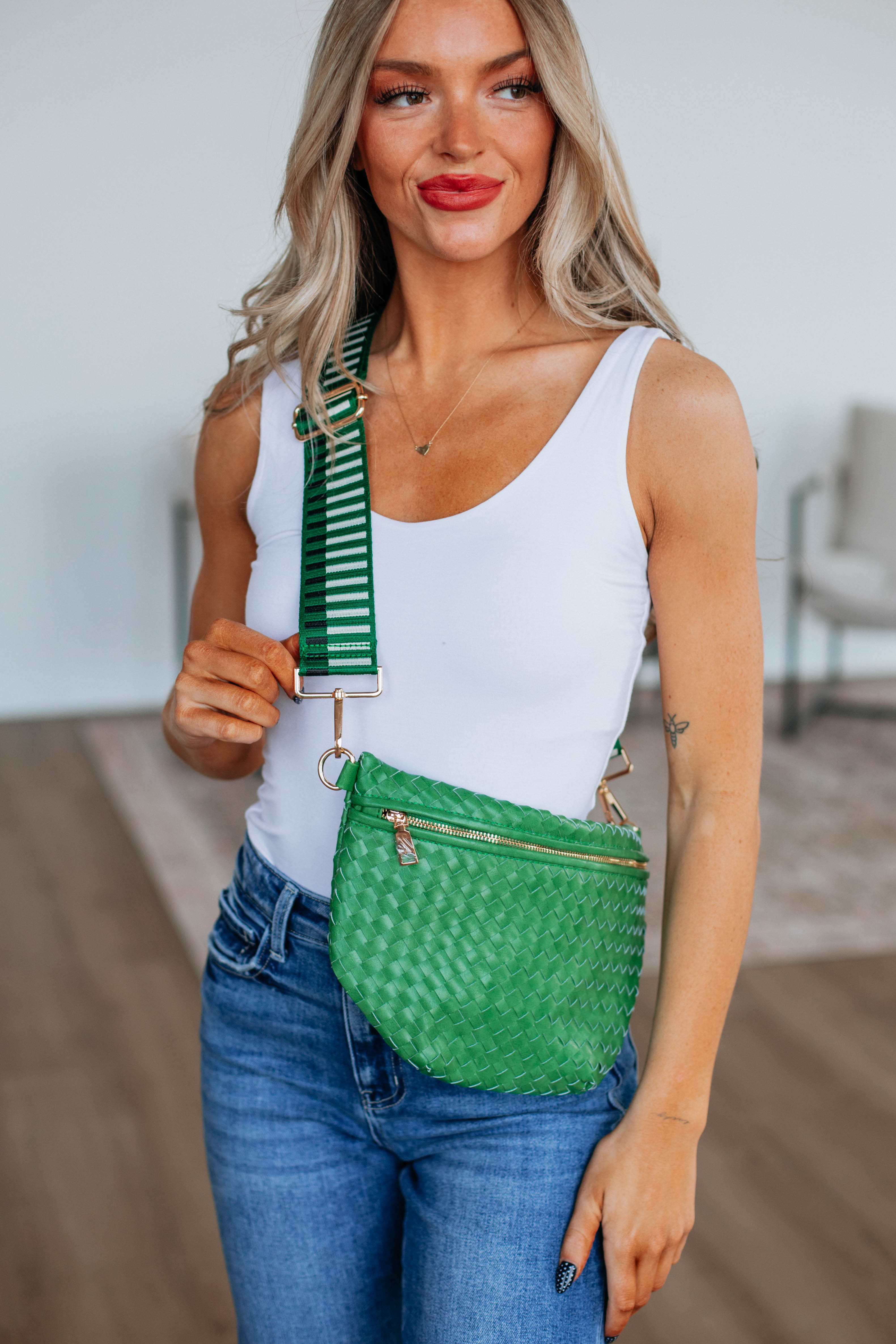 Patsy Bum Bag - Emerald